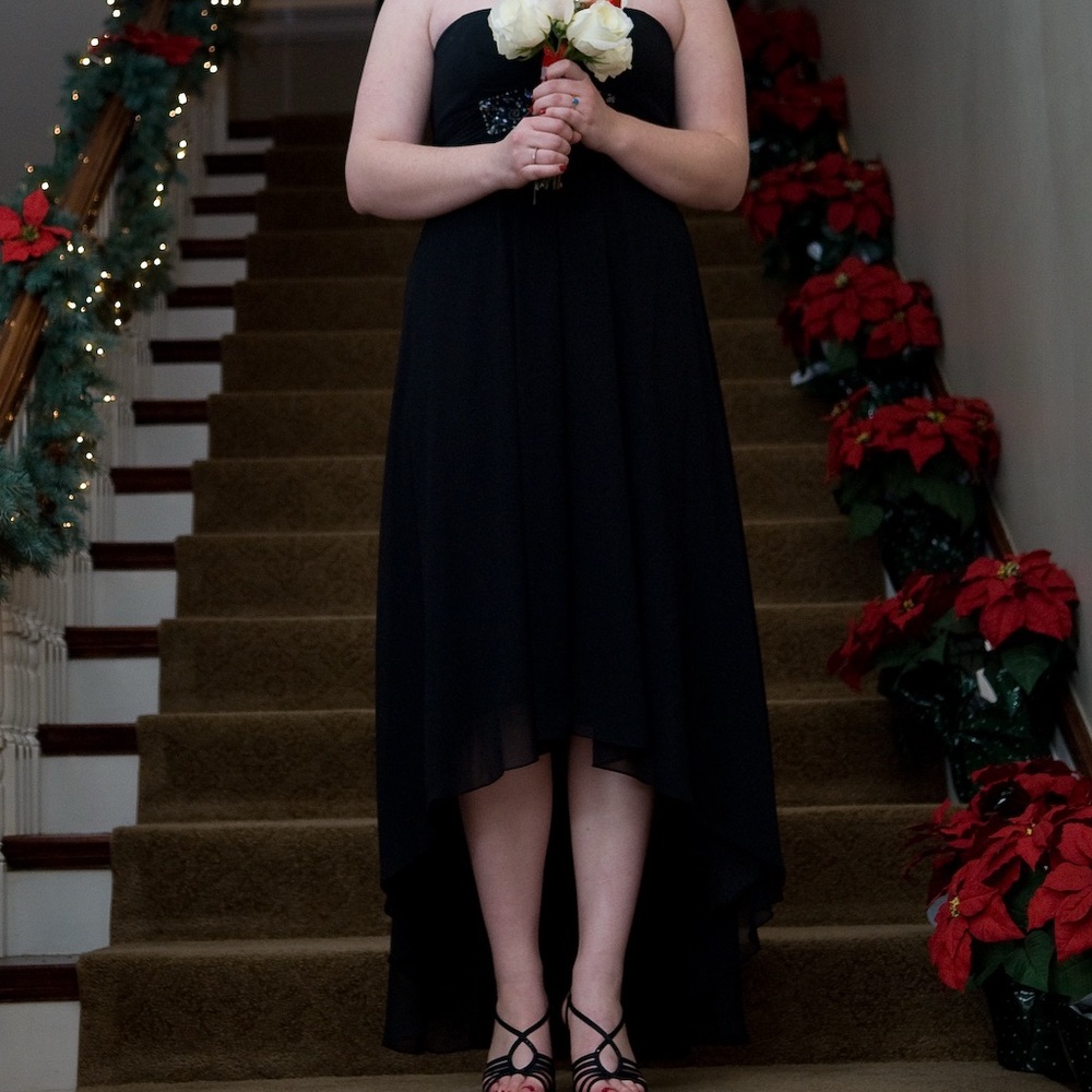 David’s Bridal High-Low Dress